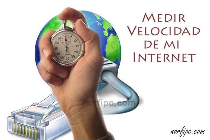 Medir velocidad de la conexión de internet Medir velocidad de la conexión de internet