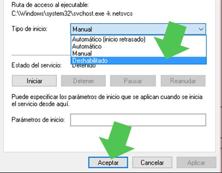 Deshabilitar Windows Update en Windows 10, mediante Servicios Deshabilitar Windows Update en Windows 10, mediante Servicios