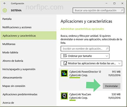 Desinstalar aplicaciones preinstaladas en Windows 10 Desinstalar aplicaciones preinstaladas en Windows 10