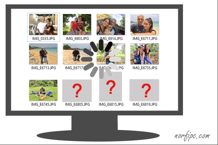 Solucionar demora en la carga de miniaturas de fotos en Windows 10 Solucionar demora en la carga de miniaturas de fotos en Windows 10