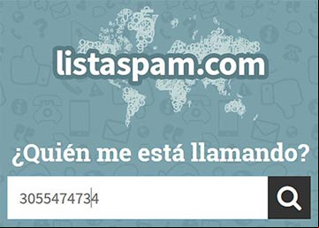 Averiguar a quien pertenece un número de teléfono con ListaSpam.com Averiguar a quien pertenece un número de teléfono con ListaSpam.com