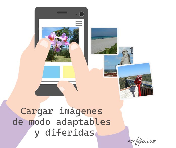 Cargar imágenes adaptables con srcset, picture y de forma diferida Cargar imágenes adaptables con srcset, picture y de forma diferida