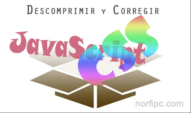 Descomprimir y corregir código CSS y JavaScript