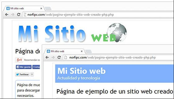 Diferencias de una página web usando el logotipo con una imagen o solo texto Diferencias de una página web usando el logotipo con una imagen o solo texto