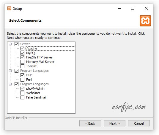 Instalar servidor Apache con XAMPP Instalar servidor Apache con XAMPP